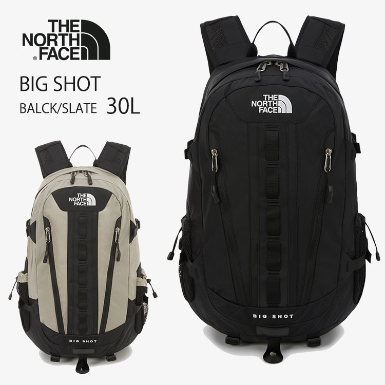 ノースフェイス バックパック THE NORTH FACE BIG SHOT 30L ビッグショット BLACK SLATE ブラック スレート NM2DR50A NM2DR50B【中古】未使用品 25,074円