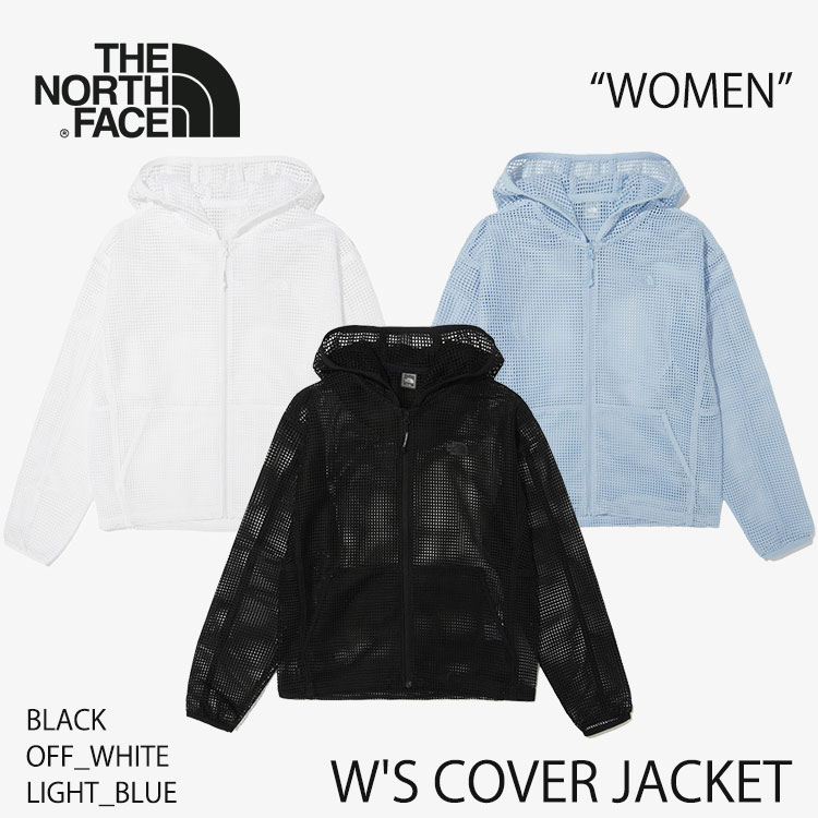 ノースフェイス ラッシュガード レディース THE NORTH FACE ラッシュガード レディース W'S COVER JACKET ウィメンズ カバー ジャケット 長袖 BLACK OFF_WHITE LIGHT_BLUE ブラック オフホワイト ライトブルー NJ5JS32A NJ5JS32B NJ5JS32C ウェア【中古】未使用品｜イイコレ！