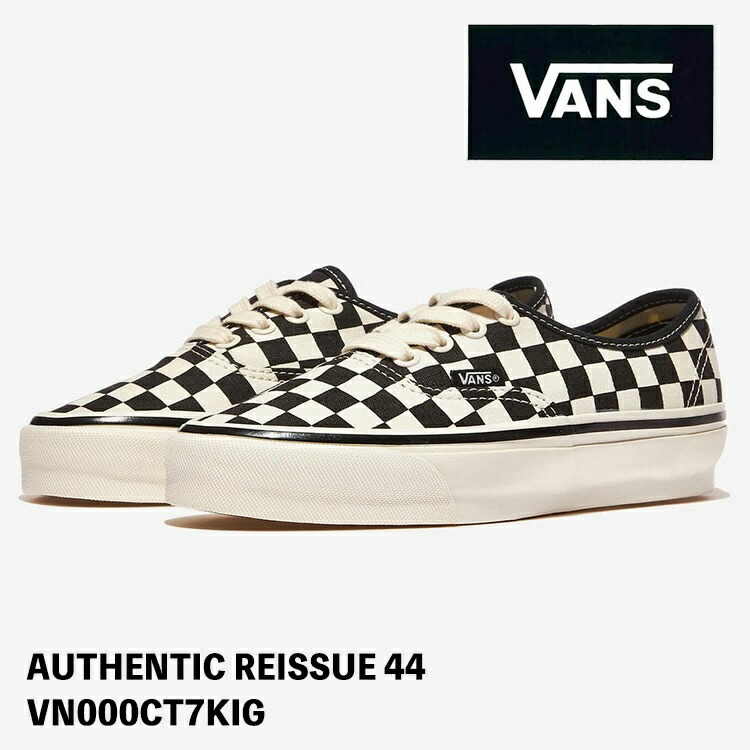 楽天市場】VANS バンズ スニーカー AUTHENTIC 44 CHECKERBOARD TAP