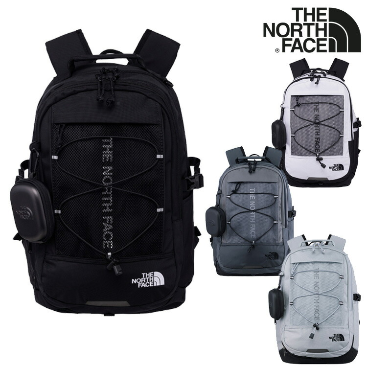 北の方人間の顔 背嚢 THE NORTH FACE THE SUPER PACK II MINI 百貨店 容器に並べる II ミニ BLACK 黒いこと WHITE 白いこと GRAY 薄墨色 COOL_GRAY クールグレー NM2DR02J/K/L/M 御徒面子【中古】未当てはめる品