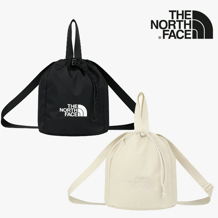 ノースフェイス バケットバッグ THE NORTH FACE WL BUCKET BAG MINI バケット バック ミニ ショルダー バッグ BLACK ブラック CREAM クリーム NN2PR25J/K【中古】未使用品|イイコレ!