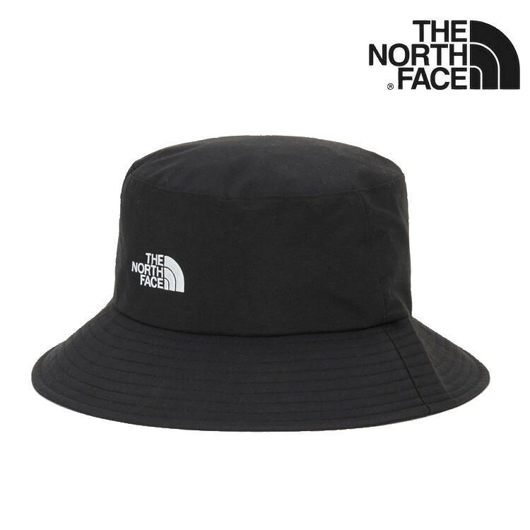 ノースフェイス キャップ THE NORTH FACE GTX BUCKET HAT GTX バケット ハット メンズ レディース BLACK ブラック NE3HQ52A ACC【中古】未使用品