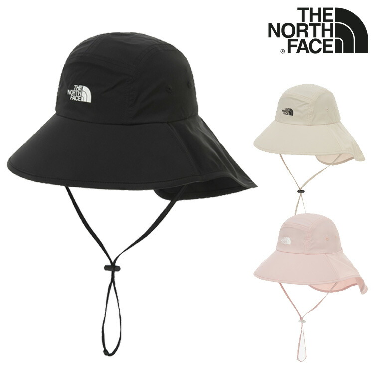ノースフェイス ハット THE NORTH FACE TNF WIDE SUN SHIELD HAT TNF ワイド サン シールド ハット メンズ レディース BLACK ブラック WHITE_SAND ホワイトサンド PALE_PINK ペールピンク NE3HR08A/B/C ACC【中古】未使用品