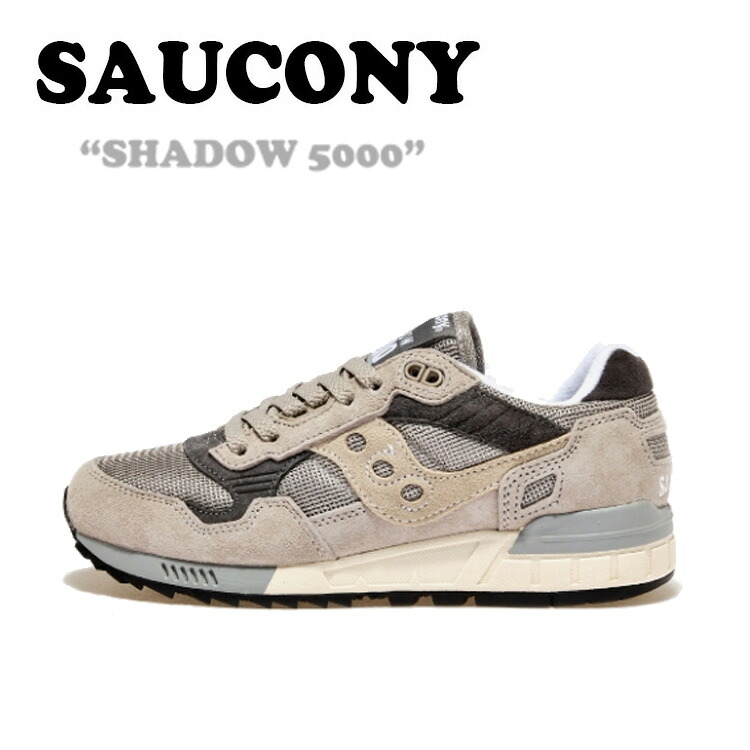 サッカニー スニーカー SAUCONY メンズ レディース SHADOW 5000 シャドー GREY グレー S70665-23 シューズ｜イイコレ！