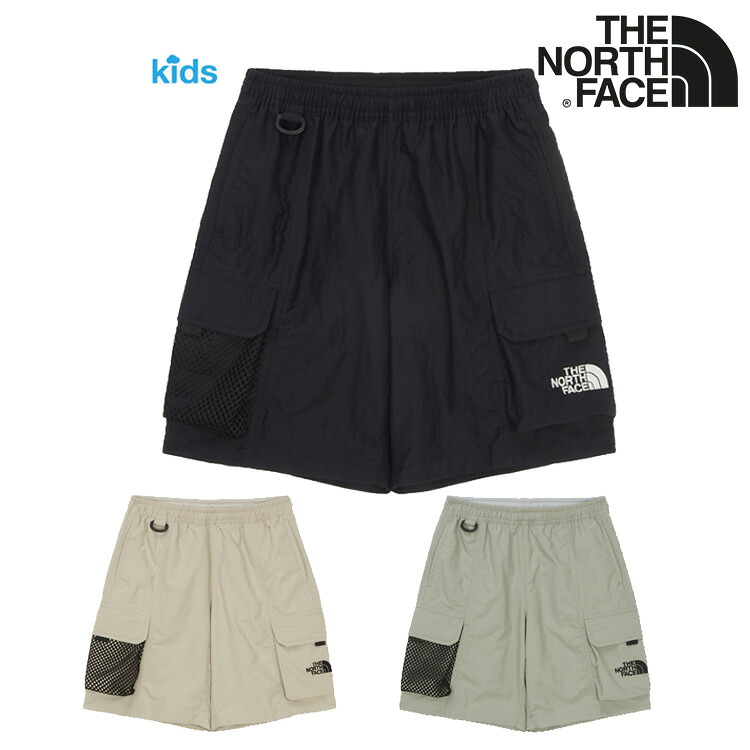 北の方人間の顔 二分の一ズボン下 THE NORTH FACE K\u0027S HIKE SHORTS キッズ 山歩き さる股引き BLACK 黒いこと BEIGE ベージュ SLATE_KHAKI スレートカーキ NS6NR06S/T/U お召しもの【中古】未当て嵌める品 メンズファッション-ズボン・パンツ