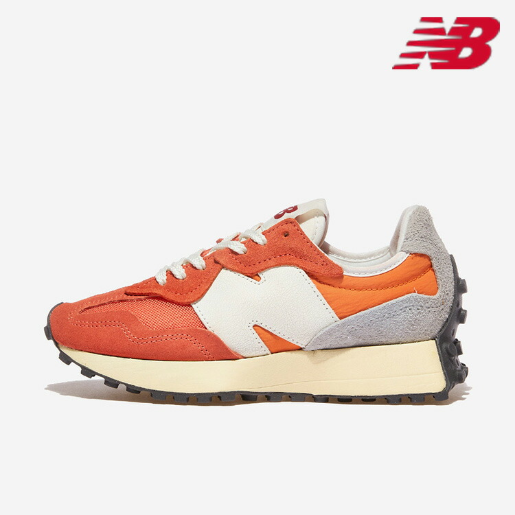 ニューバランス スニーカー 327 New Balance 327 U327WRC WRC オレンジ ホワイト Infield Clay with Copper シューズ