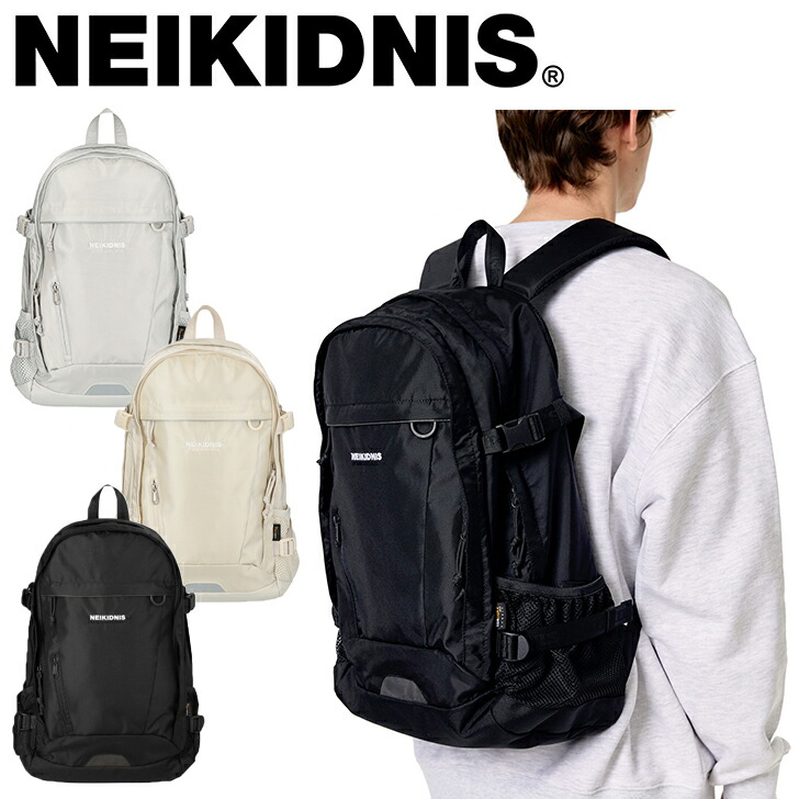 ネイキドニス リュック NEIKIDNIS 正規販売店 メンズ レディース ALPHA AIR BACKPACK アルファ エア バックパック BLACK ブラック MINERAL GRAY ミネラルグレー LIGHT BEIGE ライトベージュ NB25ABG020 バッグ