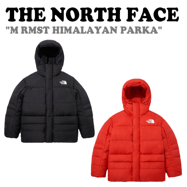 北の方人間の顔 落ち込む THE NORTH FACE メンズ M RMST HIMALAYAN PARKA リマはやりっ子 ヒマラヤン パーカー BLACK 黒いこと RED 赤いこと NJ1DN71A/B お召しもの【中古】未当て嵌める品 コート・ジャケット-メンズファッション