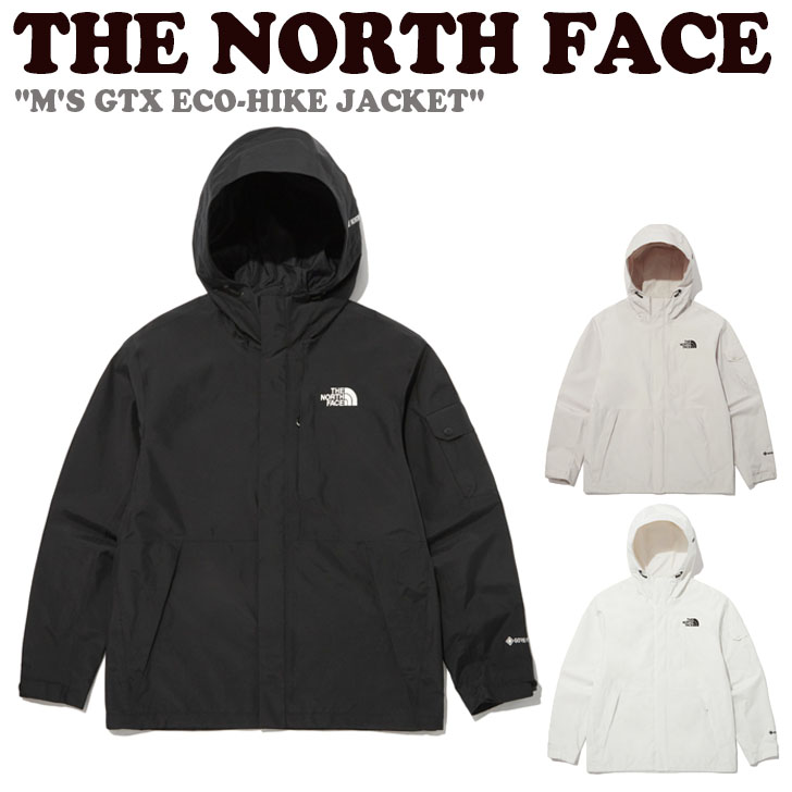 ノースフェイス ジャケット THE NORTH FACE メンズ M'S GTX ECO-HIKE JACKET メンズゴアテックス エコ-ハイクジャケット WHITE_SAND ホワイト サンド BLACK ブラック IVORY アイボリー NJ2GP05A/B/C ウェア【中古】未使用品