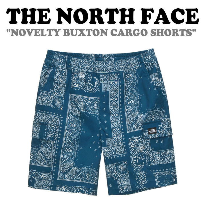 ノースフェイス ハーフパンツ THE NORTH FACE メンズ レディース NOVELTY BUXTON CARGO SHORTS ノベルティ バクストン カーゴ ショーツ PEACOAK BLUE ピーコックブルー NS6NN25A ウェア【中古】未使用品|イイコレ!