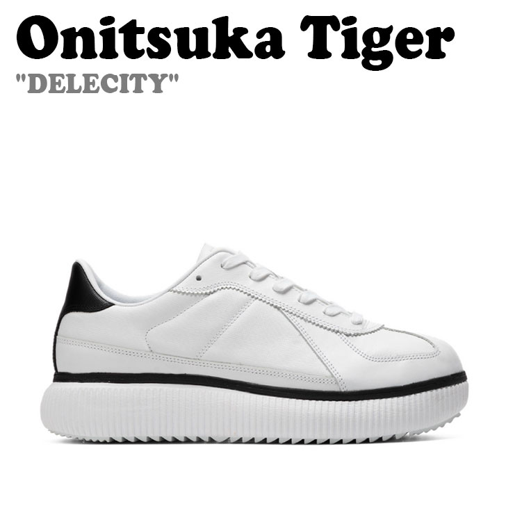 オニツカタイガー スニーカー Onitsuka Tiger メンズ レディース DELECITY デレシティ WHITE 白いこと 1183B873.101 シューズ