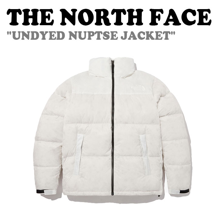 ノースフェイス ダウン ジャケット THE NORTH FACE ダウン メンズ レディース UNDYED NUPTSE JACKET アンダイド ヌプシジャケット CREAM BEIGE クリームベージュ ダウン NJ1DN93A ウェア【中古】未使用品｜イイコレ！