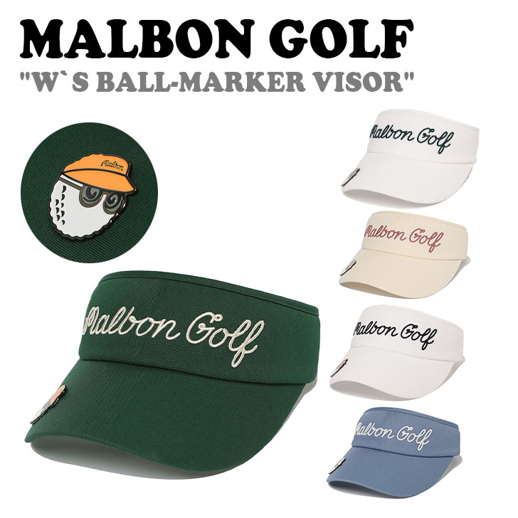 楽天市場】マルボンゴルフ サンバイザー MALBON GOLF レディース