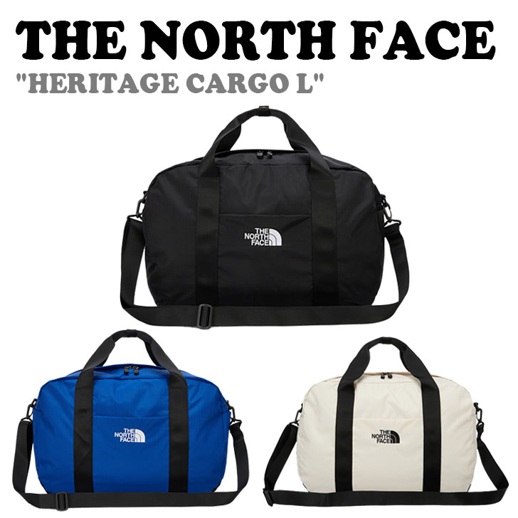ノースフェイス ボストンバッグ THE NORTH FACE メンズ レディース HERITAGE CARGO L ヘリテージ カーゴバッグ Lサイズ BLACK ブラック SAND SHELL サンドシェル ROYAL BLUE ローヤル ブルー NN2FQ02A/B/C バッグ【中古】未使用品