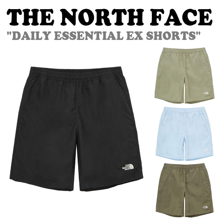 ノースフェイス ショートパンツ THE NORTH FACE メンズ レディース DAILY ESSENTIAL EX SHORTS デイリー エッセンシャル ex ショーツ 全4色 NS6NQ05A/B/C/D ウェア【中古】未使用品｜イイコレ！