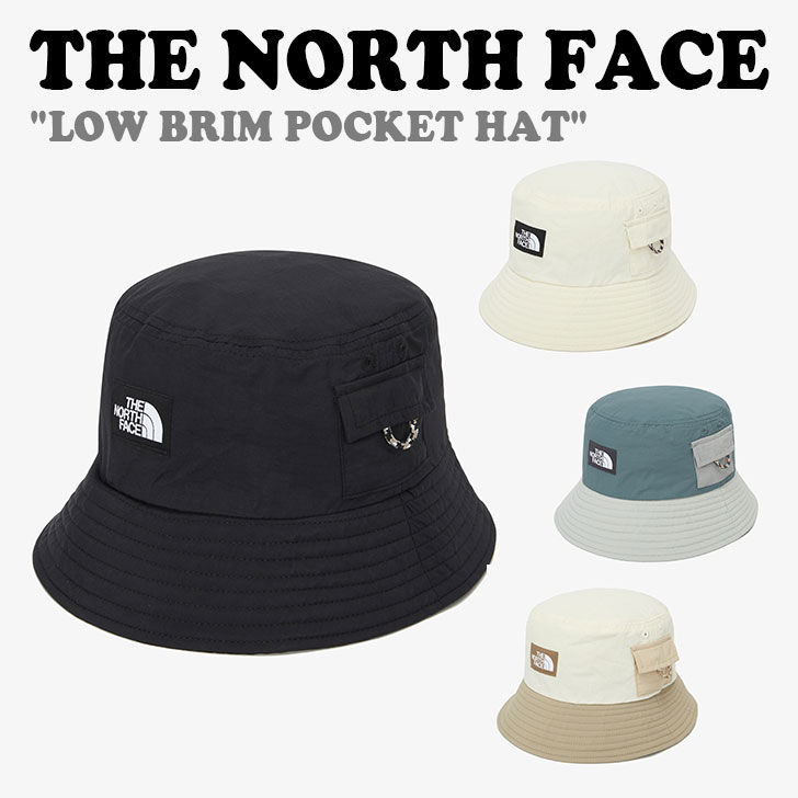 ノースフェイス バケットハット THE NORTH FACE LOW BRIM POCKET HAT ロー ブリム ポケット ハット 全4色 NE3HQ05A/B/C/D ACC【中古】未使用品