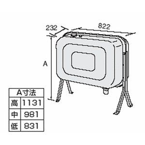 ●♪ノーリツ オイルタンク【FT-92S】石油給湯器用 家庭用全機種対応オイルタンク