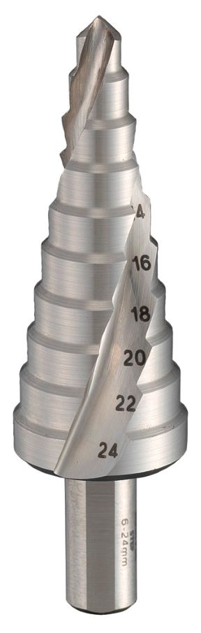 βマーベル/MARVEL 切削工具【MSB-24】ステップドリル (スパイラル仕様) ストレートシャンク {R}