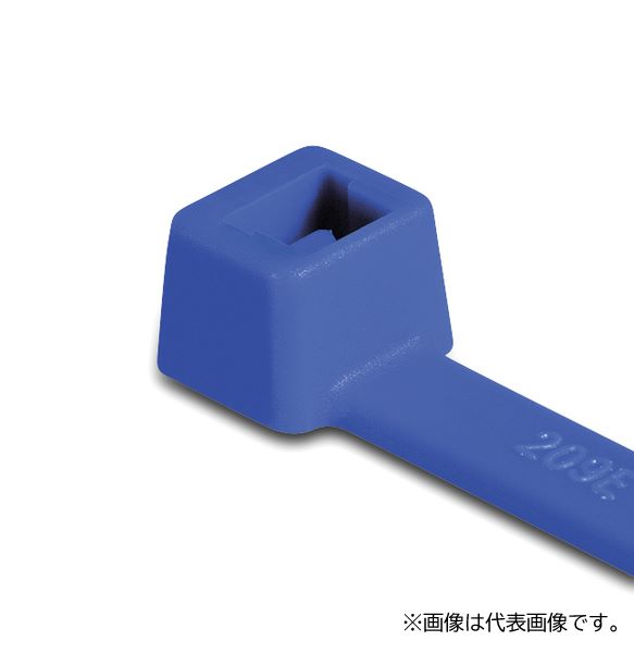Яヘラマンタイトン 【T50R-TZ 100本】青 インシュロックタイ MSタイ 特殊樹脂シリーズ 全長201mm 耐熱・耐薬品グレード 高温・屋内外環境下 8,094円