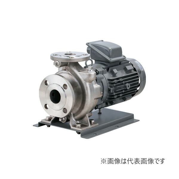 ●川本揚水機 【GES2-405C0.75】50サイクル ステンレス鋼製 小っちゃい渦巻き揚水機 2極 三相200V 0.75kW GES2-C形 受注生み出すこと〔GA〕