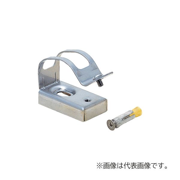 未来工業 【SSKD-36B-A(20個入)】台付ステンレス片サドル 台高さ10mm CD管・VE管・厚鋼36用 アンカープラグ付
