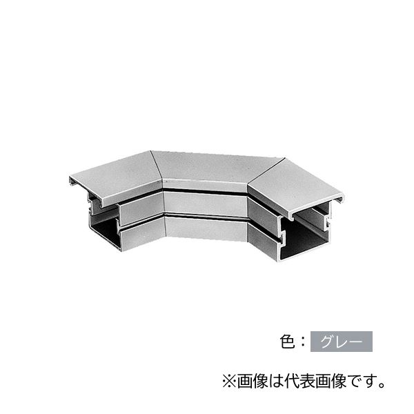未来工業 【PDML-510】薄墨色 可塑性物質導管用 合わせ目 曲小峡谷(大曲小峡谷) 510型 可塑性物質製 継ぎ合わせる金具付 受注生み出すこと 花・ガーデン・DIY-その他