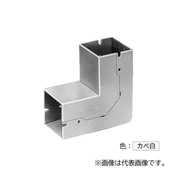 未来工業 【PDIS-715W】カベ白 プラスチックダクト用 ジョイント 入ズミ 715型 プラスチック製 受注生産