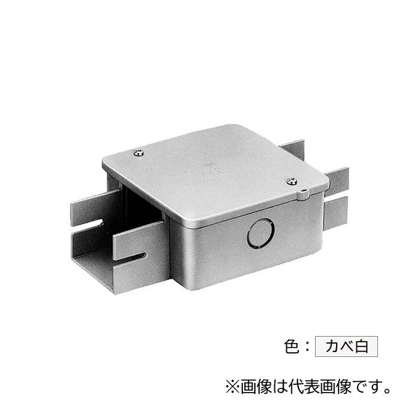 未来工業 【PDB-715SW】カベ白 可塑性物質配管用 分かれ出るボックス席 2方出(S) 715型(貼りつける手あい) 可塑性物質製 受注生み出すこと
