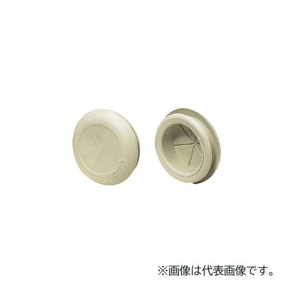 未来工業 【ZGV-P28J(100個入)】ベージュ ケーブルブッシング EPDM製 脂ボックス席用 其れ相応殴り付ける径φ32.5～φ35.5