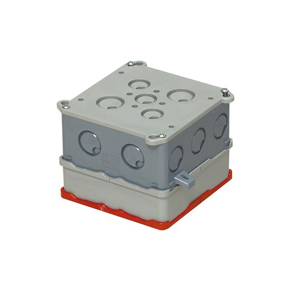 未来工業 【4CBL-89N11H(20個入)】大形四角コンクリートボックス (耐熱塗代カバー) 丸型 PC用部材