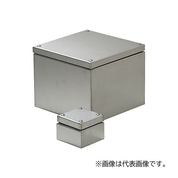 ▲未来工業 【SUP-5030P】ステンレスプールボックス (水切り雨合羽) 500×500×300 板厚1.5粍 受注生み出すこと