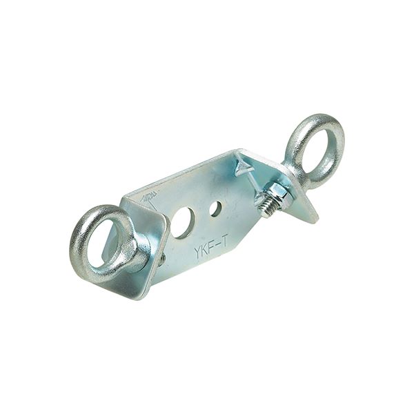 未来工業 【YKF-T(10個入)】器具用 振れ止め金具 電気亜鉛めっき仕様