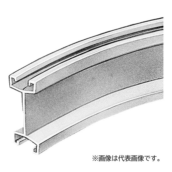 ▲未来工業 【CKA-15R】軽銀軌跡 (軽銀軌跡用ケーブルカッシャー専用) 曲線状の形軌跡(90°) ラジウス1.5m 2.0kg