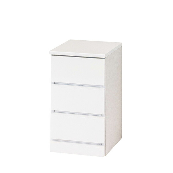 ●&perp;クロシオ 【23696】(4954877236962) シャイン スリムチェスト3段 完成品｜あいあいショップさくら 9,300円