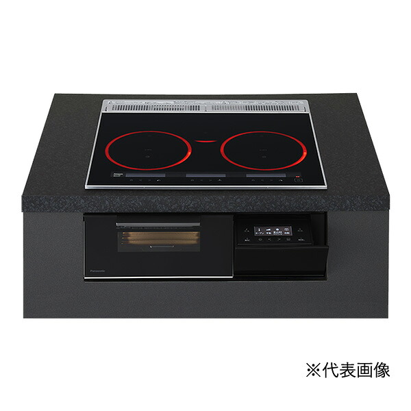 ●u.パナソニック IHクッキングヒーター【KZ-A1V6K】Aシリーズ 3口IH 幅60cm ラクッキングリル ダブル(左右IH)オールメタル対応 ジェットブラック/ブラック|あいあいショップさくら