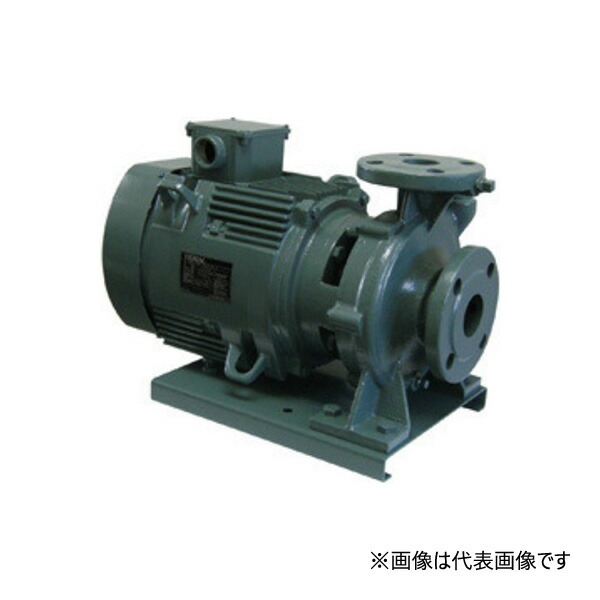 ●テラル ポンプ【SJM2-50X40L51.5-e】50Hz 渦巻ポンプ 2極・モートル形 三相200V 1.5kW 鋳鉄製 SJM2型〔HC〕