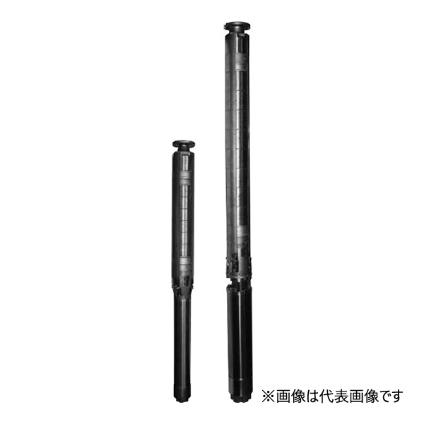●テラル 揚水機【65A-MSUS6-62.2-3】60サイクル 深井戸水中揚水機 掘り井戸径150粍(6in) ステンレス鋼鋼板製 三相200V 2.2kW MSUS型〔HE〕