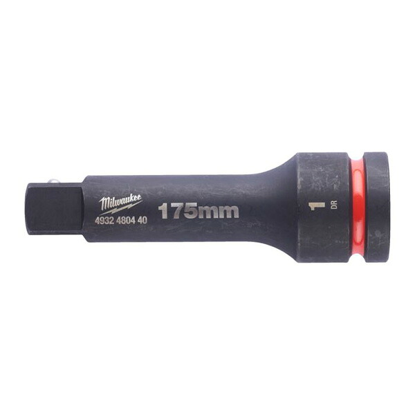 ▲●u.ミルウォーキー/Milwaukee 【4932480440】SHOCKWAVE IMPACT DUTY 1in (25.4粍)角 175粍 エクステンションバー