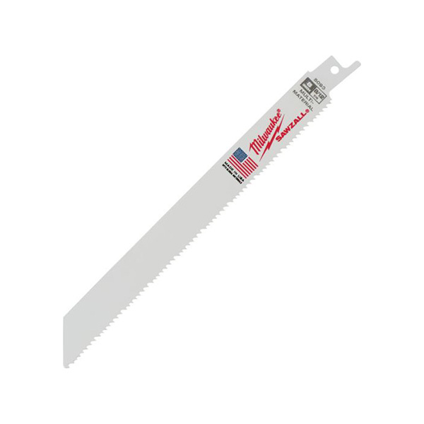 ▲●u.ミルウォーキー/Milwaukee 【48-00-8093】多目的レシプロソーブレード 8/12TPI 203mm (25本パック)|あいあいショップさくら