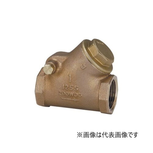 オリエントバルヴ/株式会社キッツ【125H-BNS-N 80A】3B 青銅弁膜 チェッキバルブ 125 スイングチェッキ ねじ込み形〔HH〕