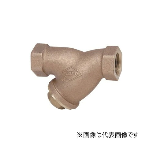 オリエントバルヴ/株式会社キッツ【150-BT-N 65A】21/2B 青銅弁膜 Y形ストレーナ 150(10K) ねじ込み形〔HA〕