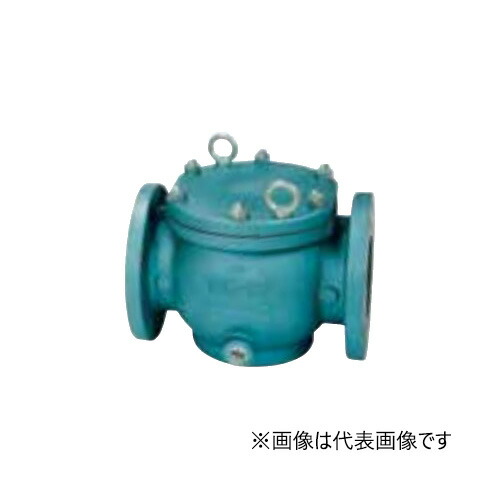 オリエントバルヴ/株式会社キッツ【10-FTSF 150A】6B 鋳鉄弁膜 鋳鉄フランジ形 引っ切り無い形ストレーナ 10K 多孔板 ウォッチグラスなし〔GJ〕