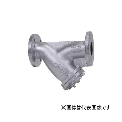 オリエントバルヴ/株式会社キッツ【10-DTF-N 80A】3B ダクタイル 鋳鉄弁膜 Y形ストレーナ 10K フランジ形〔HF〕