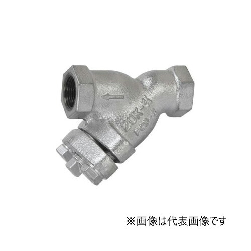 オリエントバルヴ/株式会社キッツ【20-DT-N 40A】11/2B ダクタイル 鋳鉄弁膜 Y形ストレーナ 40メッシュ 20K ねじ込み形〔HF〕 花・ガーデン・DIY-その他-配管資材