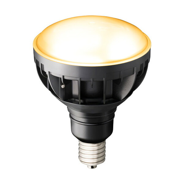 Я岩崎電気 【LDR30L-H-E39/B827】レディオック LEDアイランプ 30W (E39口金) 電球色 屋外・屋内用 黒色塗装