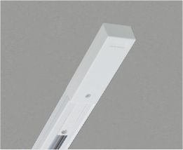 ▲βコイズミ 部材【WE00291W】ライティングダクト フィードインキャップ・エンドキャップ付 1500mmタイプ 5,045円