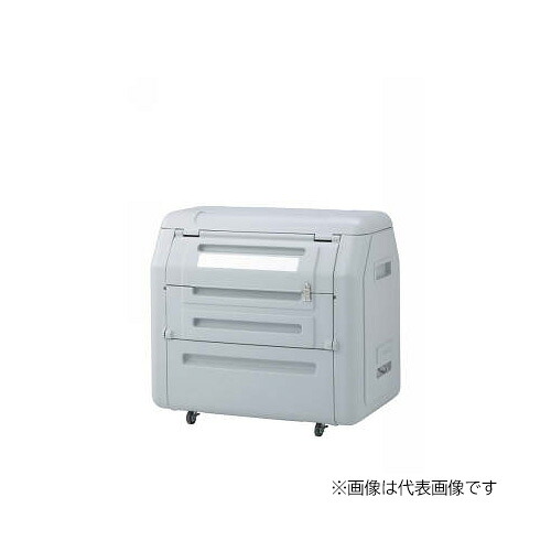 ●u.四国化成建材【GSEPA100A-LG】ライトグレー ゴミストッカー EP1000型 上開き+開き戸式 アンカータイプ 内容器なし 間口1300mm 受注生産
