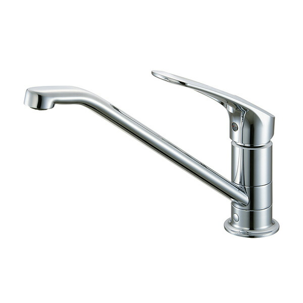 三栄水栓/SANEI 水栓金具【K8710TJK】シングルワンホール雑ぜ合わせる栓 冷ややかさ地用〔FA〕