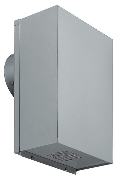 Unix 風通し口【SSHP100A10MDSP】ステンレス鋼製 配管ボンネット 防音ボンネット(給気専用超深型ボンネット) 10メッシュ 防火ダンパー 72℃型 受注生み出すこと〔HF〕