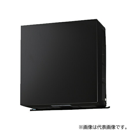 パナソニック 気調取り合わせ部材【FY-CWXA06-K】黒いこと 角形煙管ボンネット(ステンレス鋼製・FD付) 2層管用部材 呼び径φ150粍〔固定ディスク〕